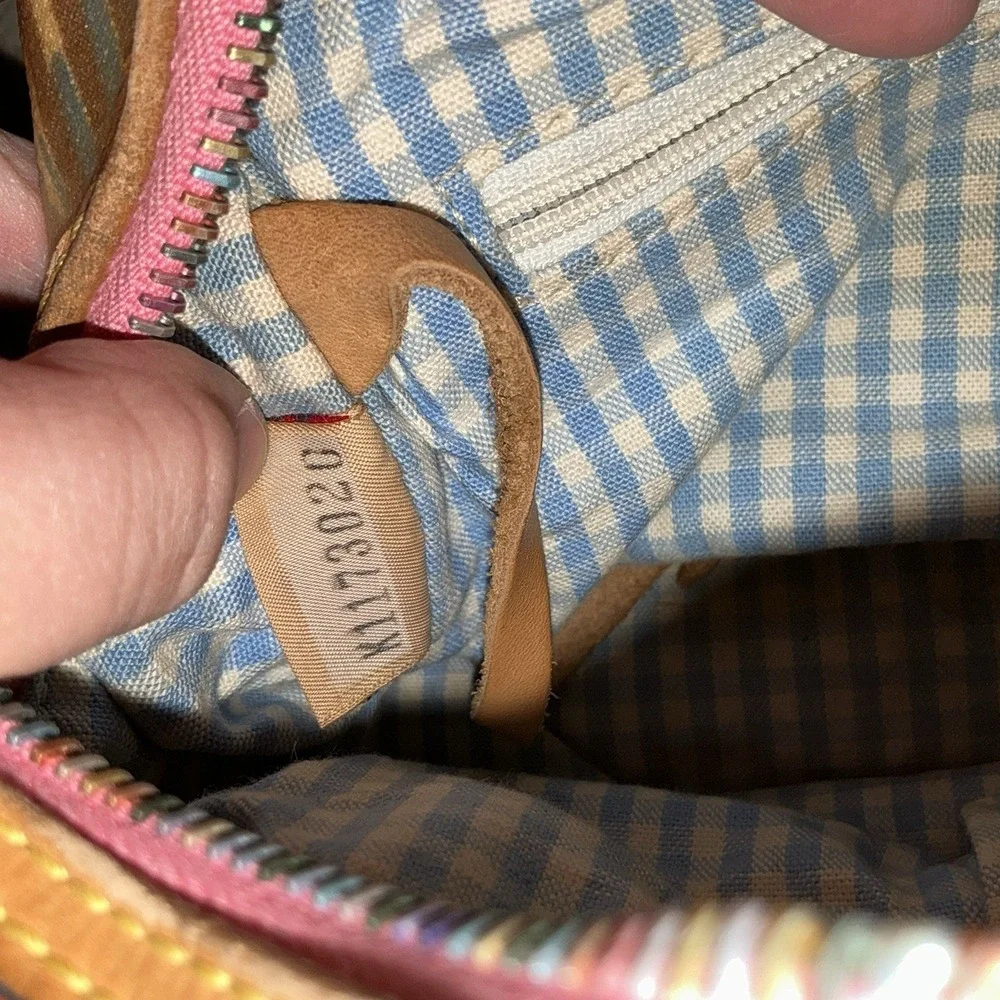 Dooney & Bourke Y2K Multicolor‎ Plaid Baguette Shoulder Bag